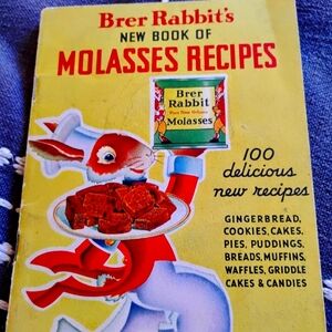 Vintage Brer Rabbit's New Book of Molasses Recipes 1937